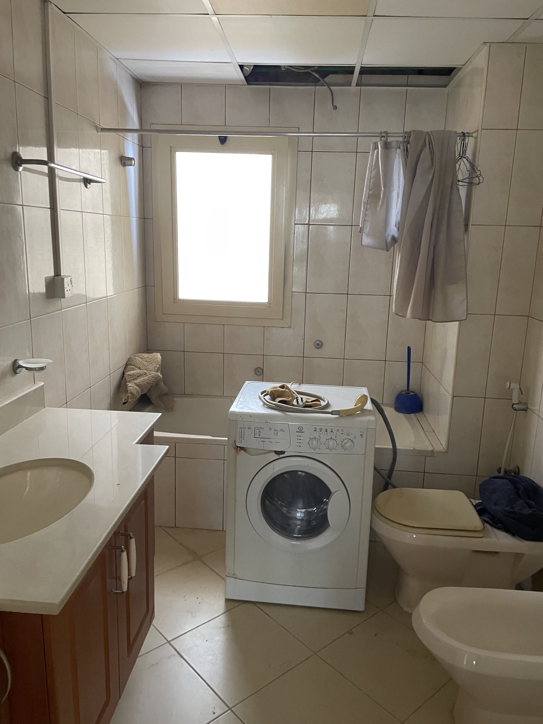 Before before renovation at the Al Hamra Village townhouse, view 5