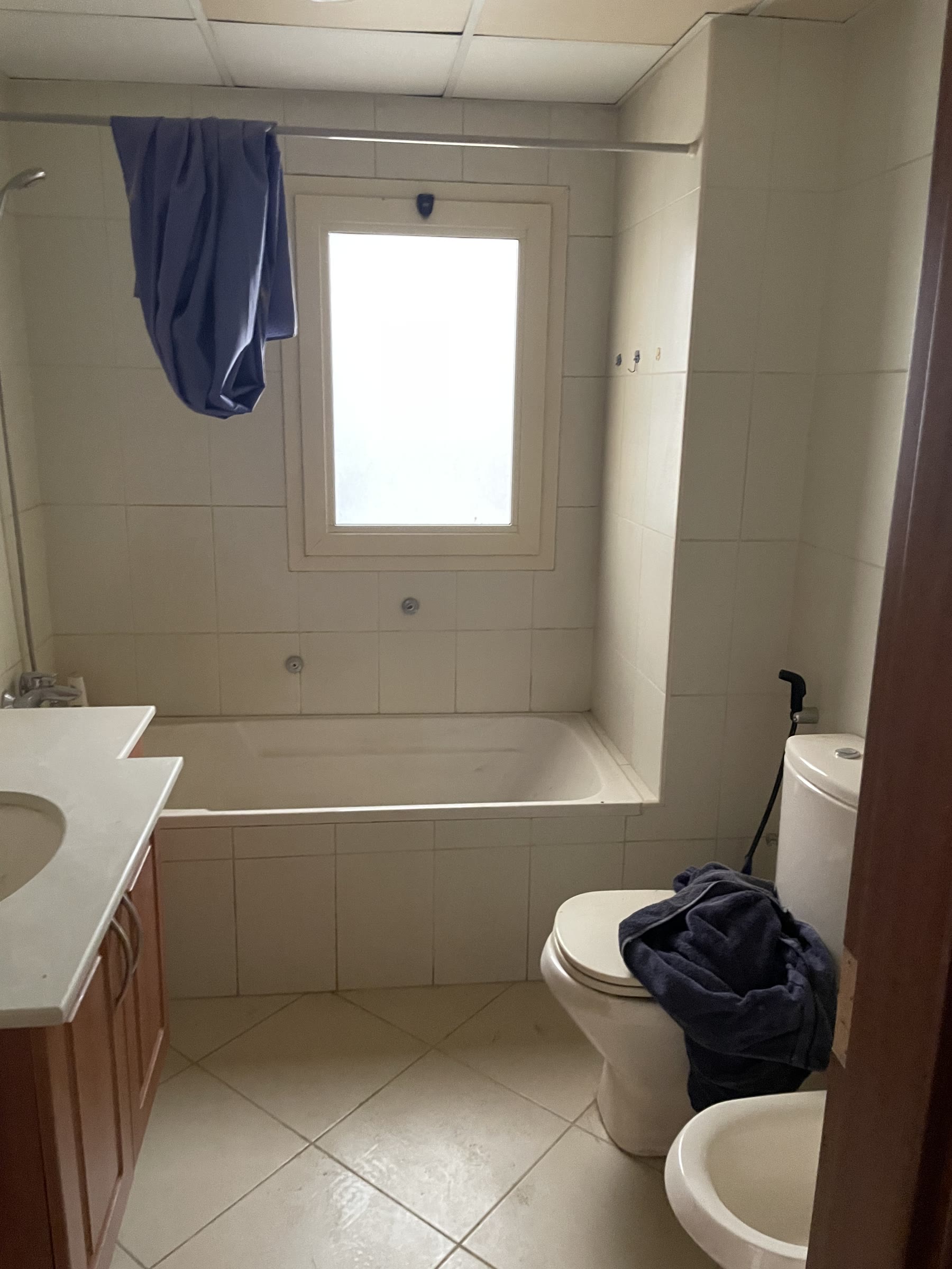 Before before renovation at the Al Hamra Village townhouse, view 8
